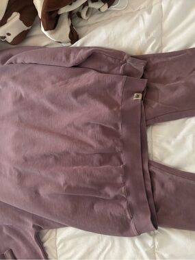 YoungLA Dusty Mauve Crewneck Sweatshirt with matching sweat pants